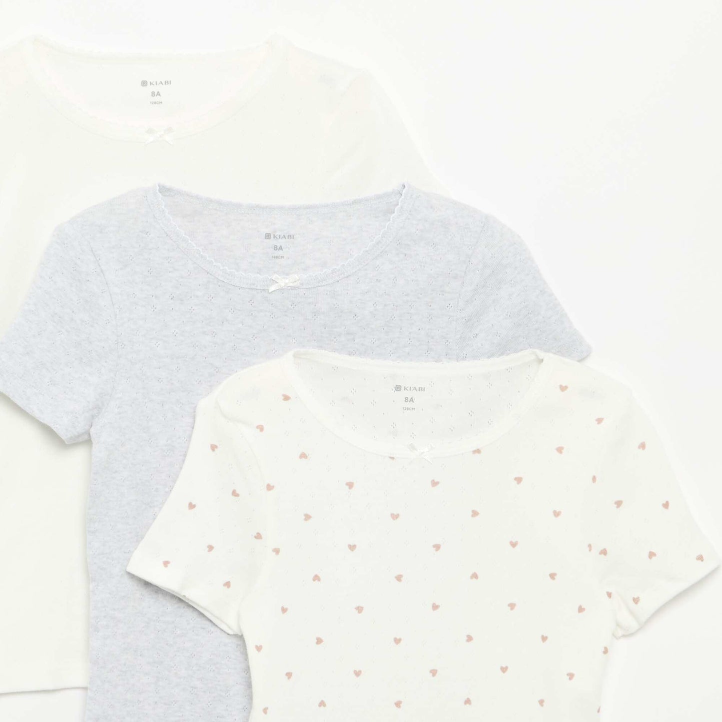 Pack of 3 T-shirts BEIGE