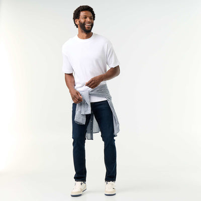 Slim 5-pocket jeans - L34 BLUE