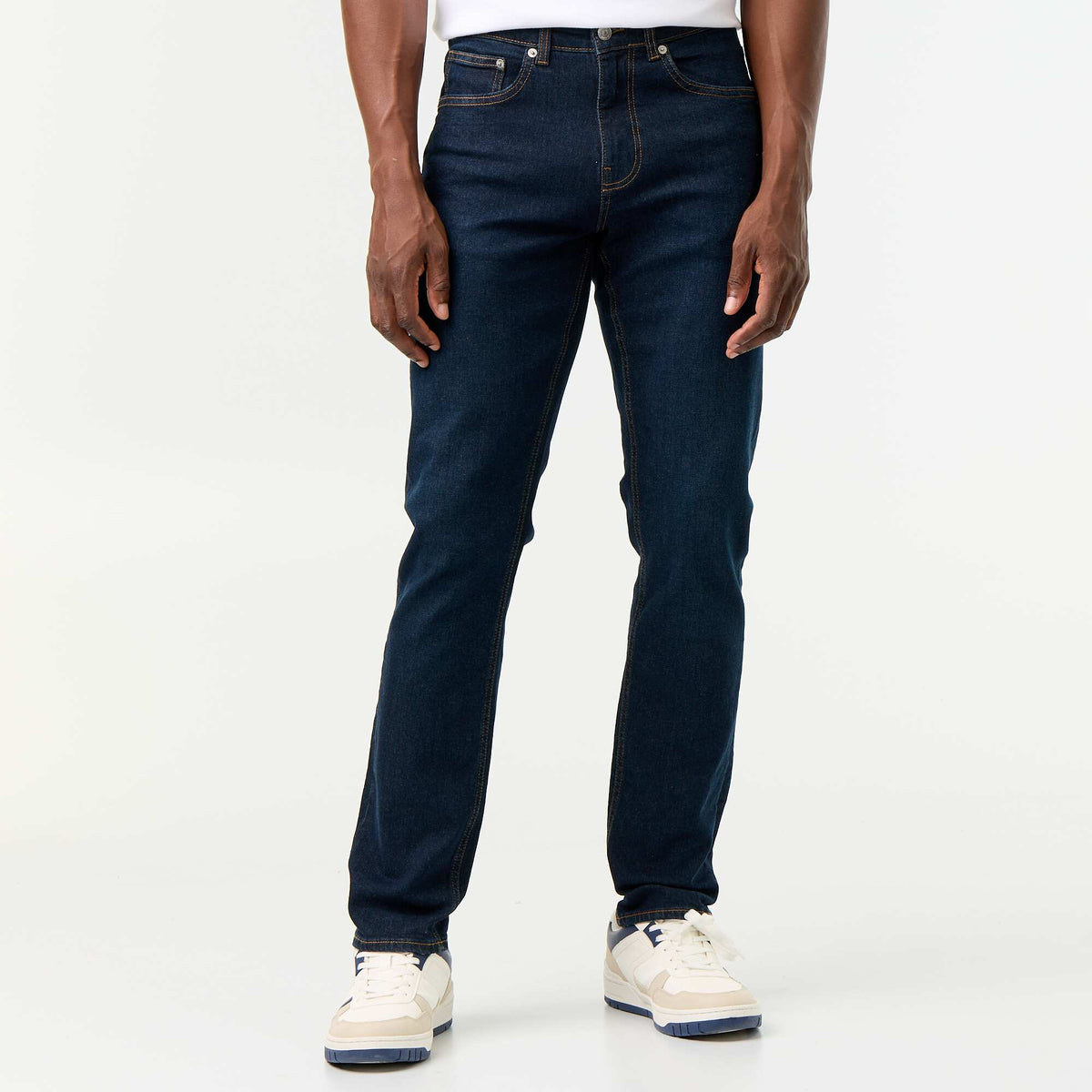 Slim 5-pocket jeans - L34 BLUE