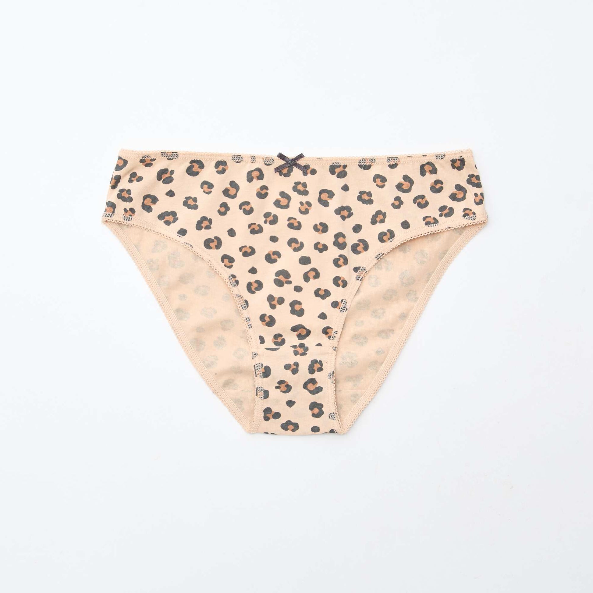 Pack of 7 panties BROWN