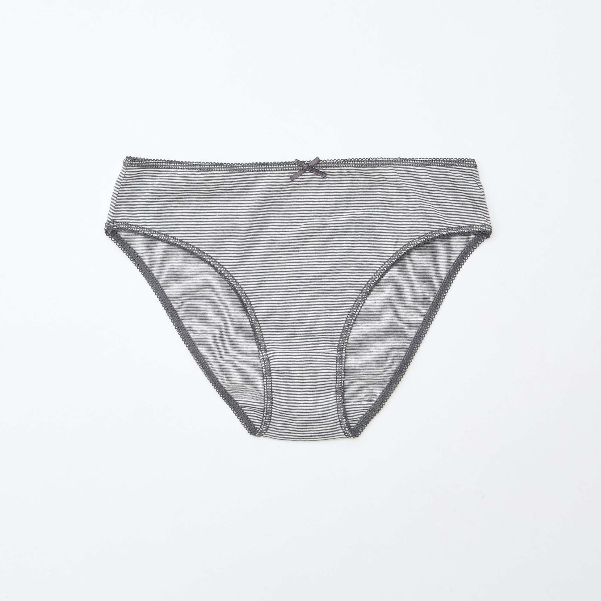 Pack of 7 panties BROWN