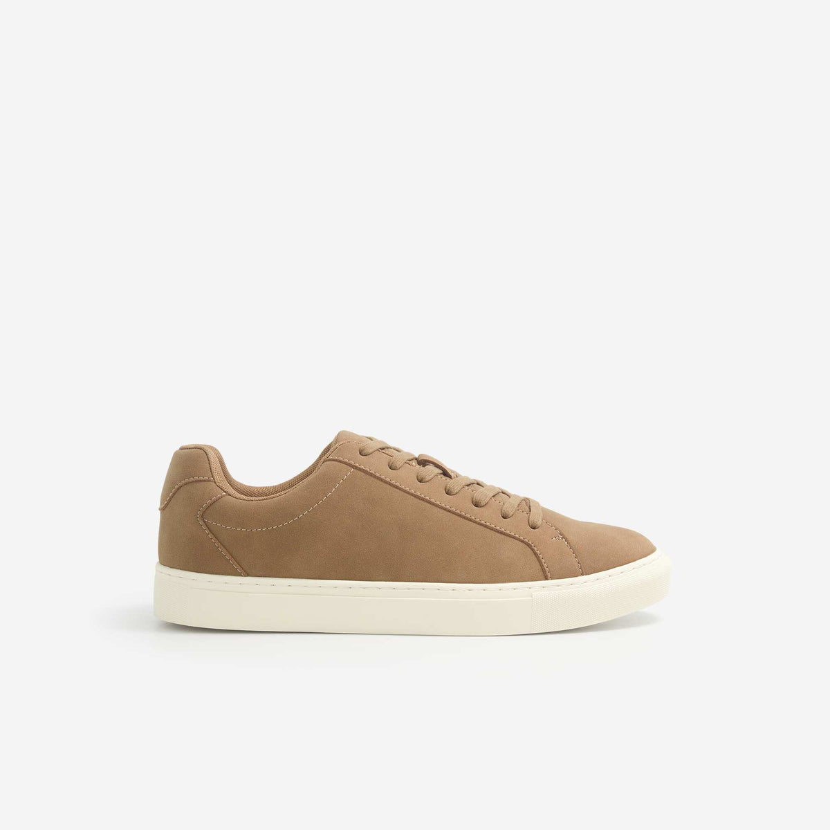 Sneakers me teksturë e shkurtra CAMEL