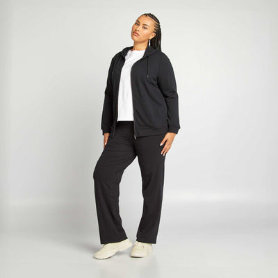 Slim Comfort Trousers BLACK