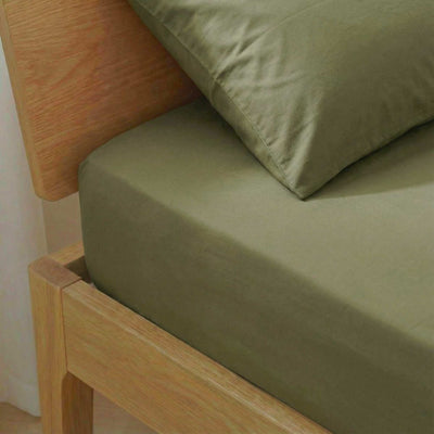 Çarçaf pambuku për 1 person 90x190cm - Kiabi Home