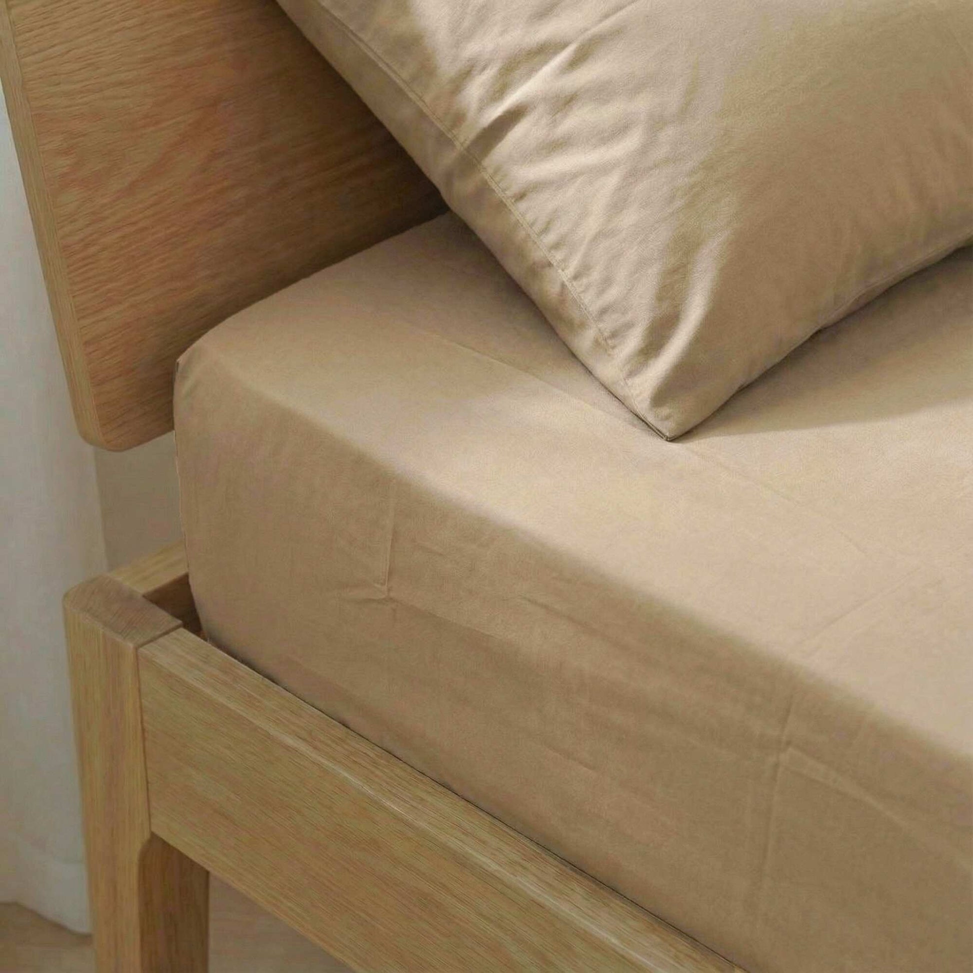 Çarçaf Pambuku 160 x 200cm për Krevat Dopio - Kiabi Home 
