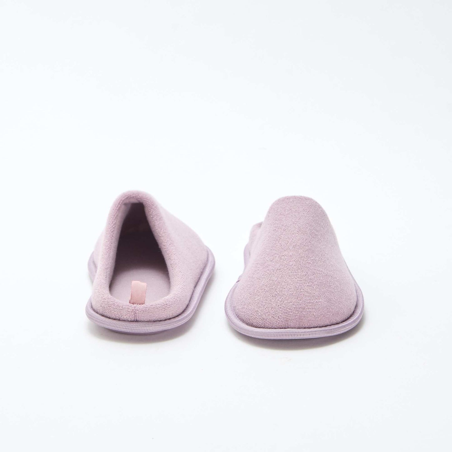 Plain mule slippers PURPLE