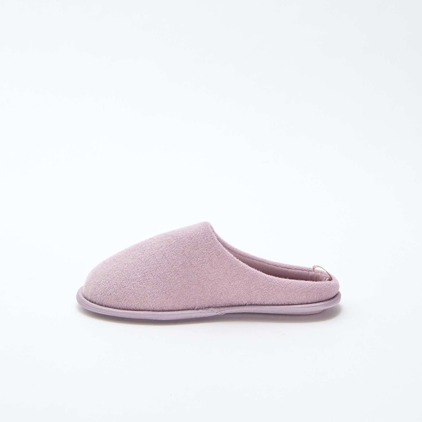 Plain mule slippers PURPLE