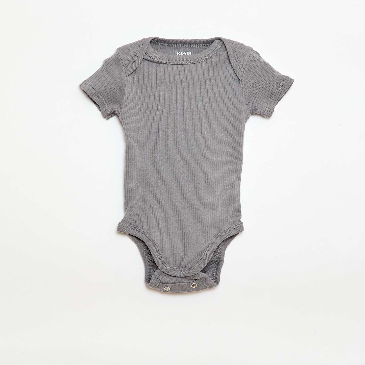 Plain knit grow-with-them bodysuits - Pack of 3 BEIGE