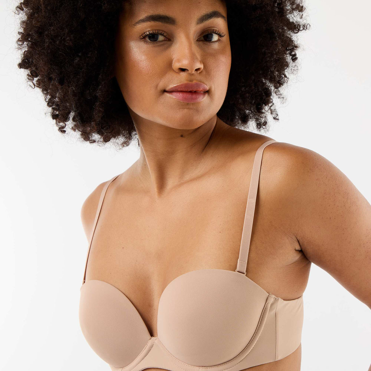 Sutiene bandeau e padukshme ROZA
