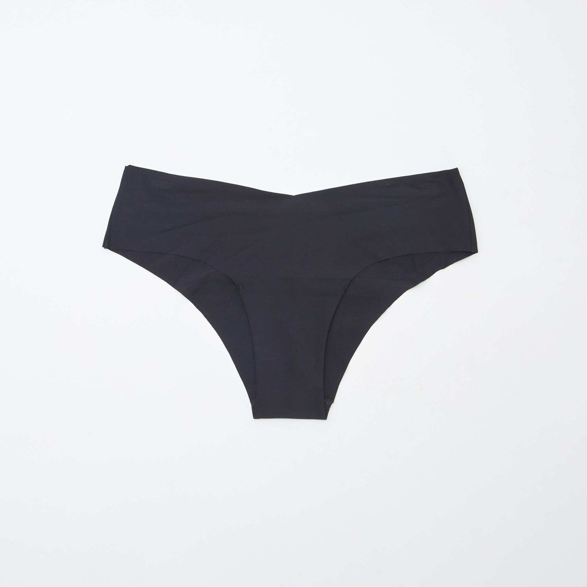 2-Pack Invisible Microfiber Shorties BLACK