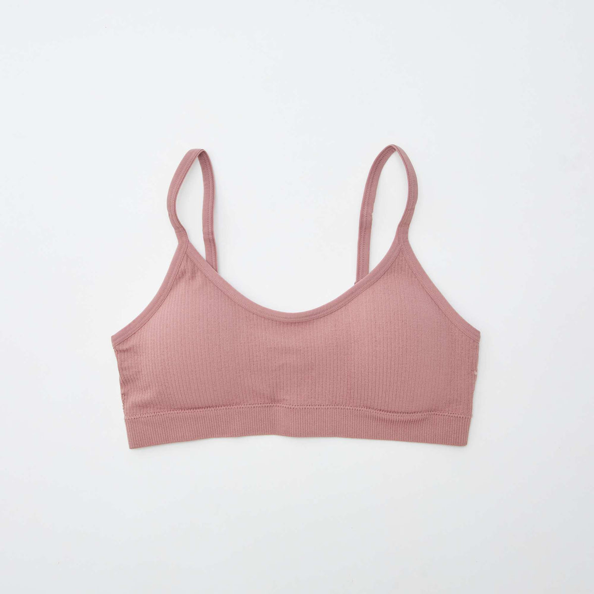 2-Pack Ribbed Bralettes PINK