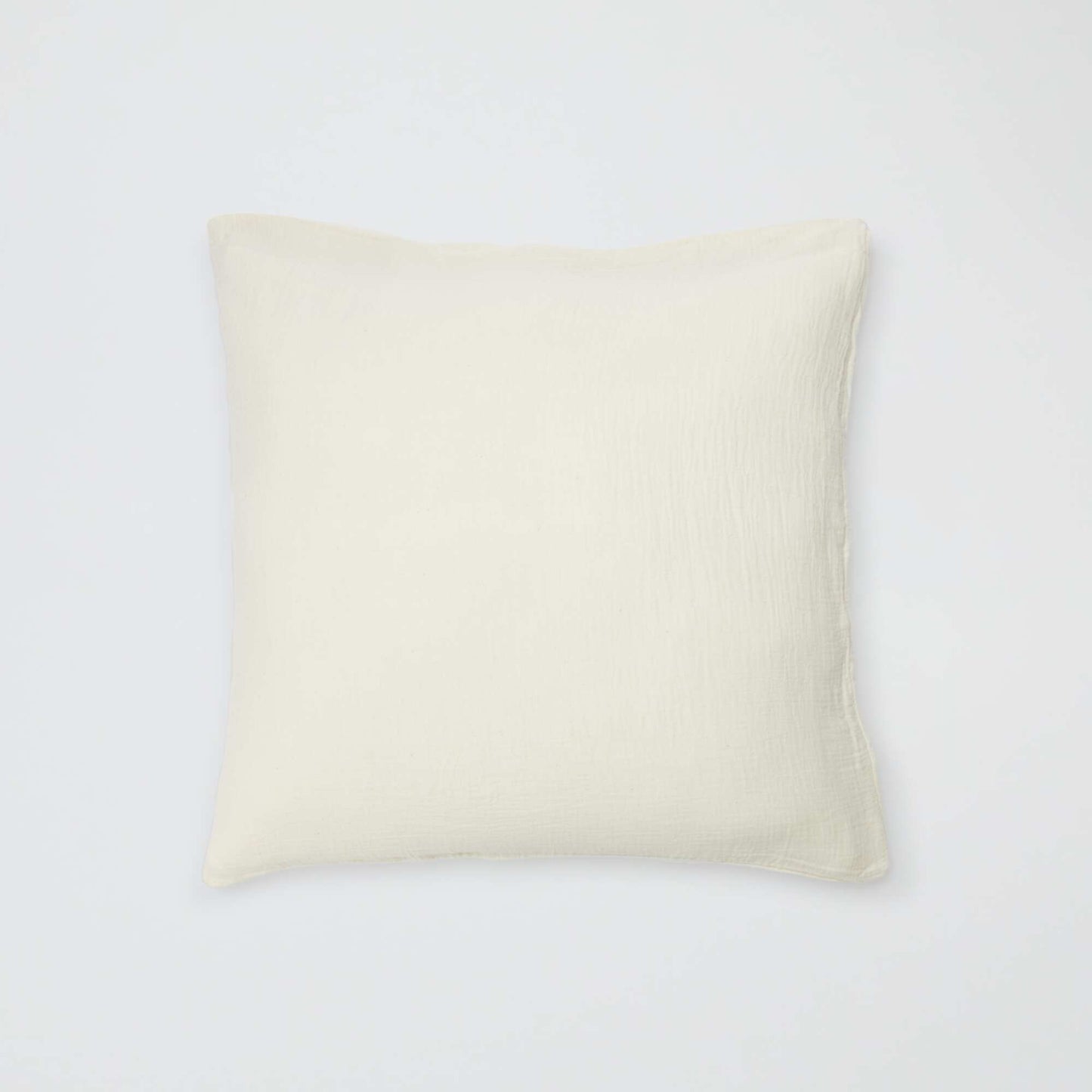 Single Duvet Cover Set 140 x 200cm in Cotton Gauze - Kiabi Home BEIGE