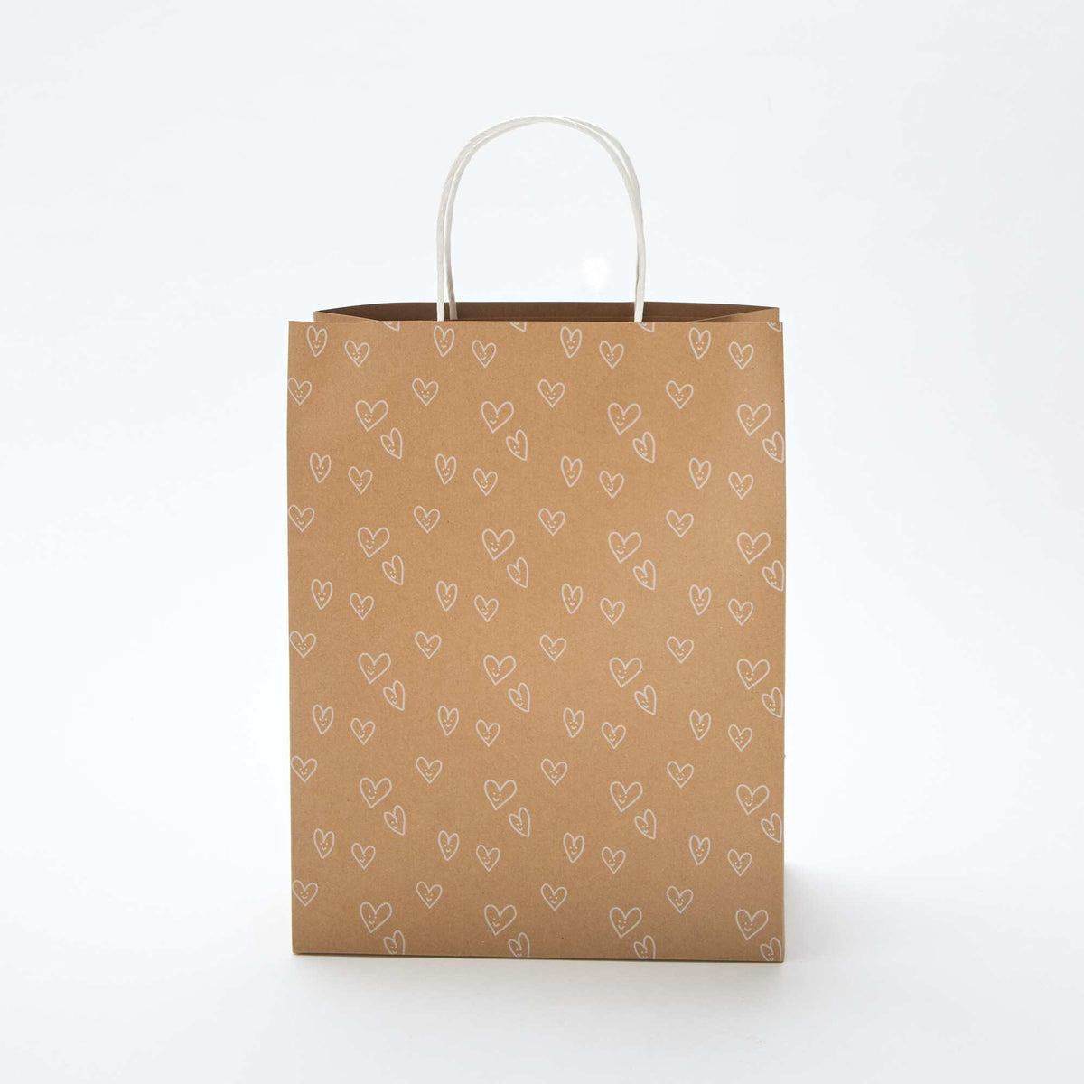 Heart Gift Bag BEIGE