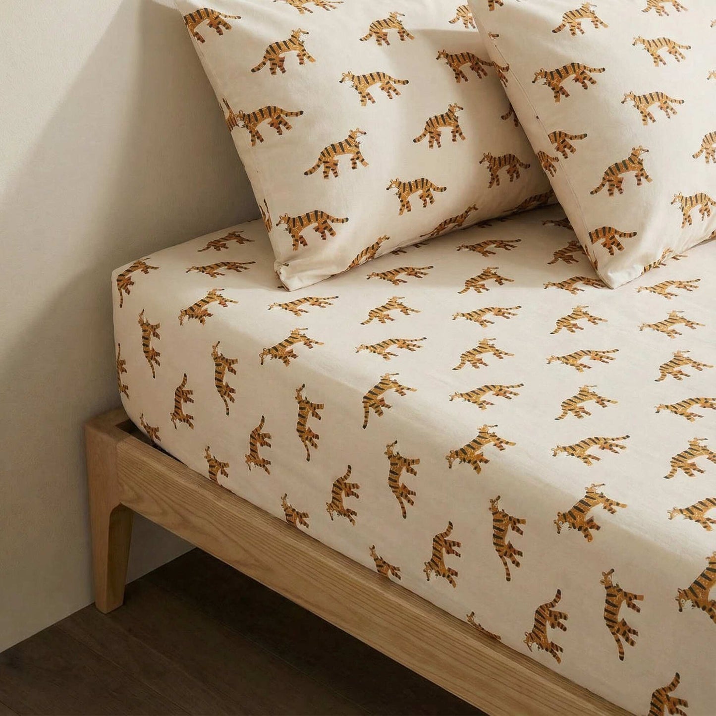 Çarçaf pambuku 90 x 190 cm - Kiabi Home