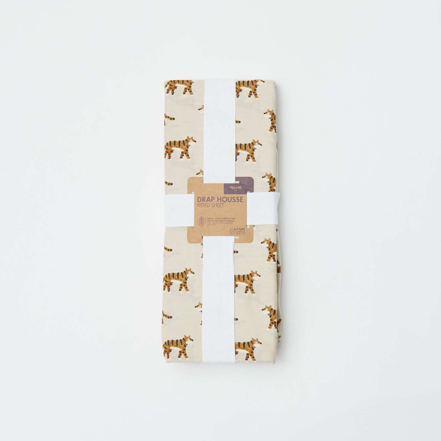Çarçaf pambuku 90 x 190 cm - Kiabi Home