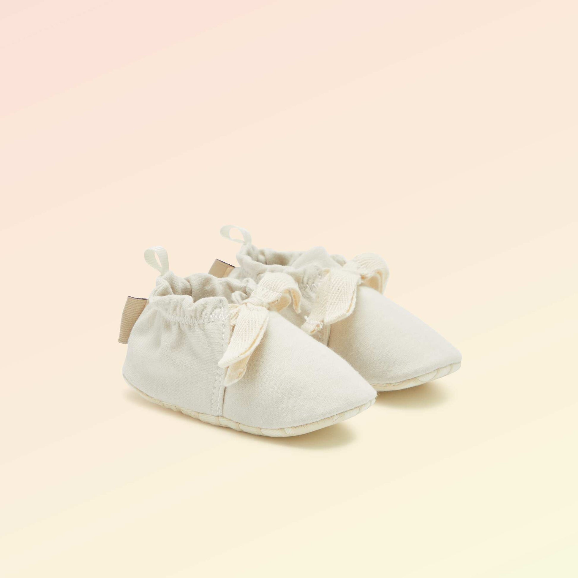 Baby First Movement Slippers - Kitchoun BEIGE