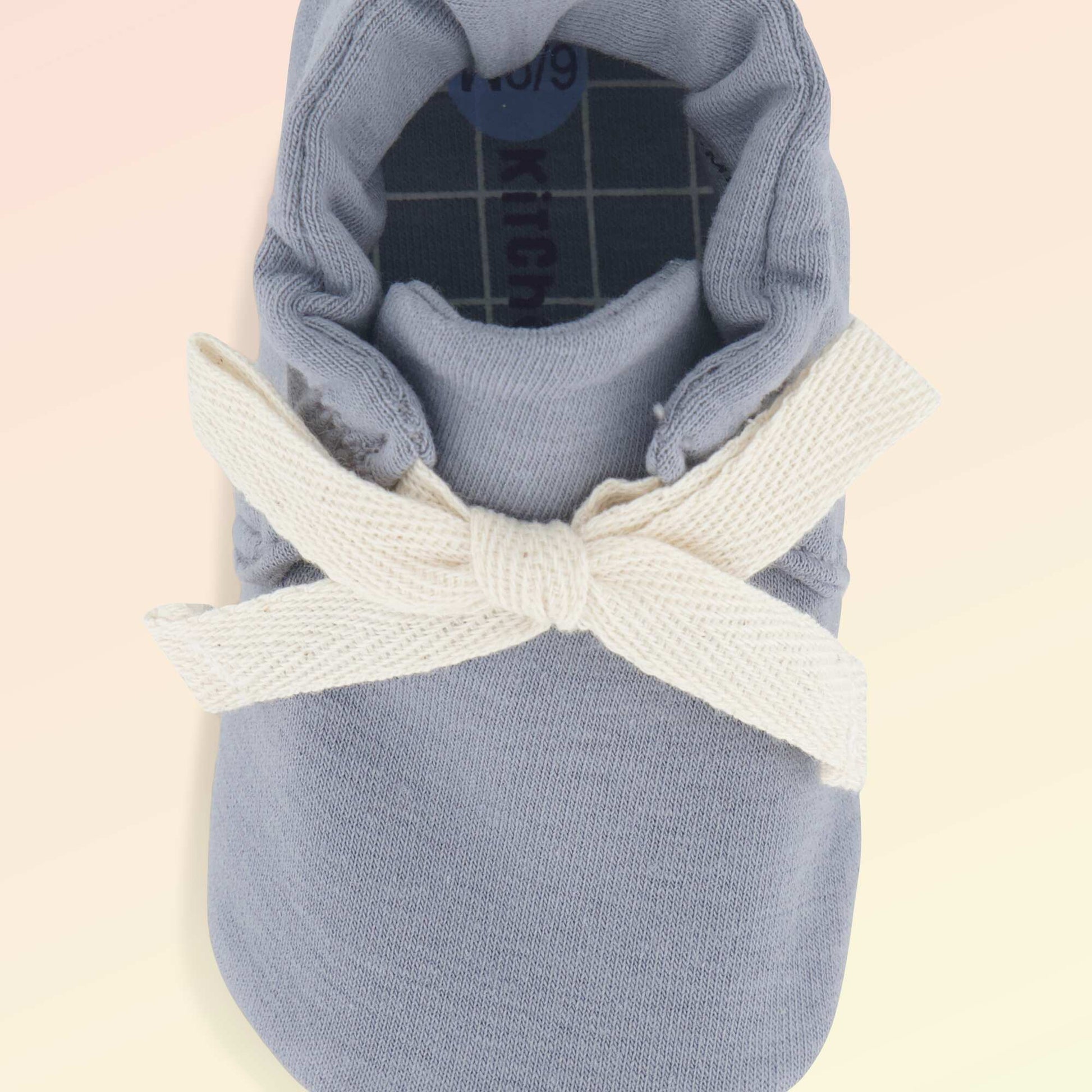 Baby First Movement Slippers - Kitchoun BLUE