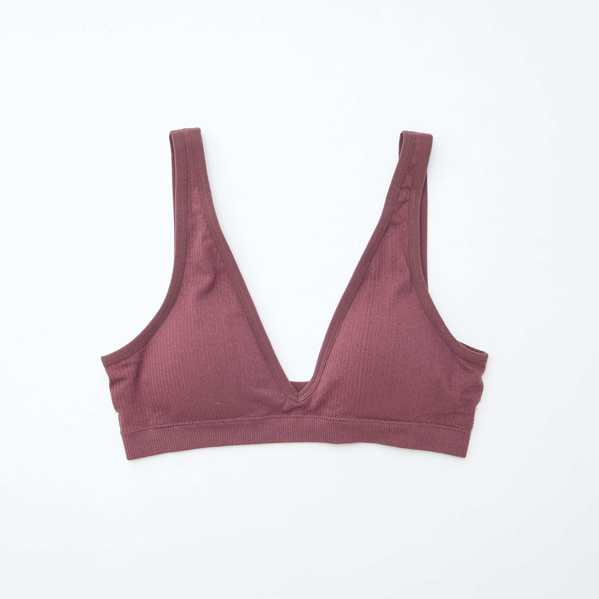 Pack of 2 seamless ribbed bralettes PINK