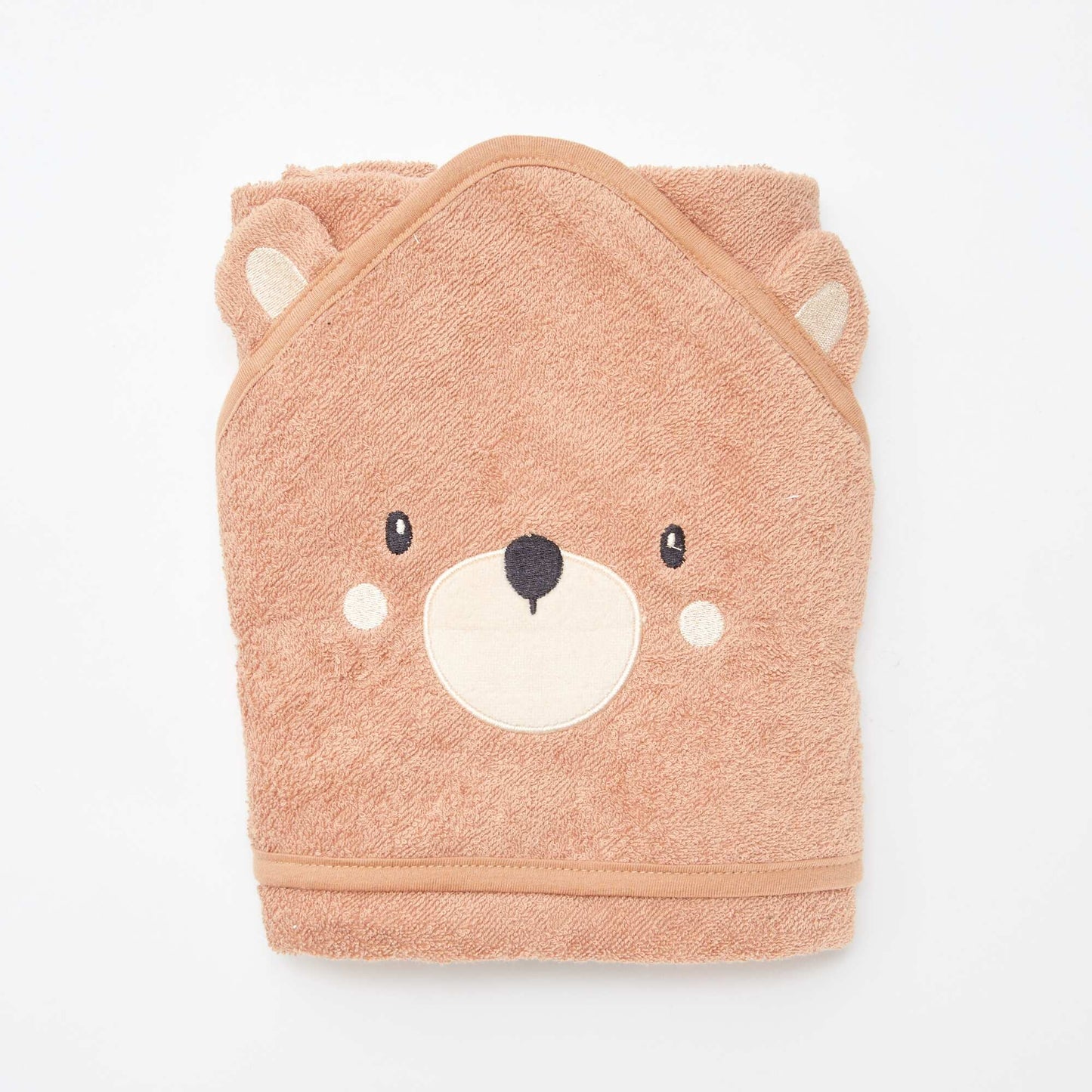 Animal Ear Terry Bath Cape BROWN