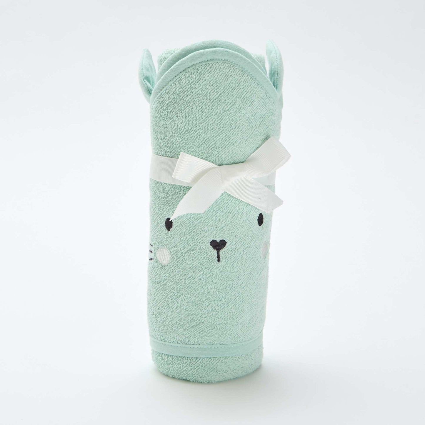 Animal Ear Terry Bath Cape BLUE