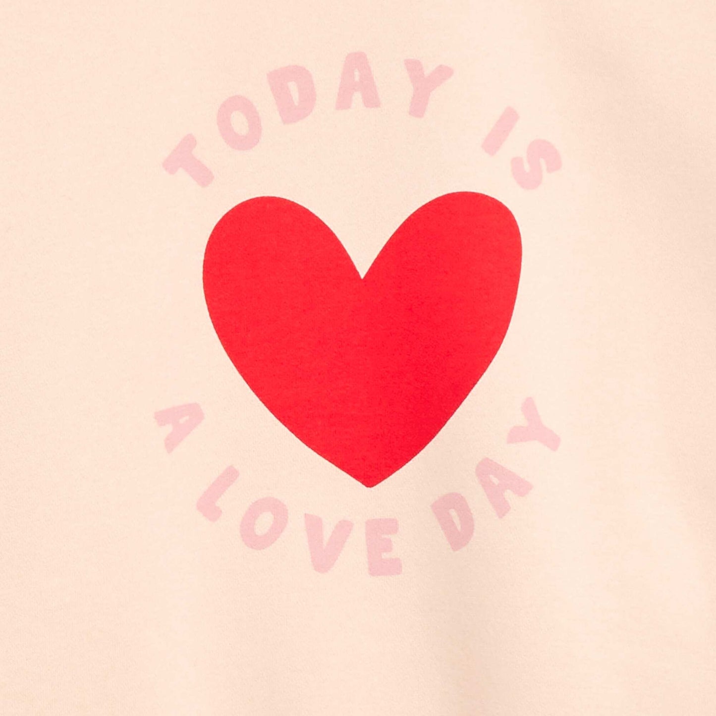 Long-sleeved sweatshirt with print PINK