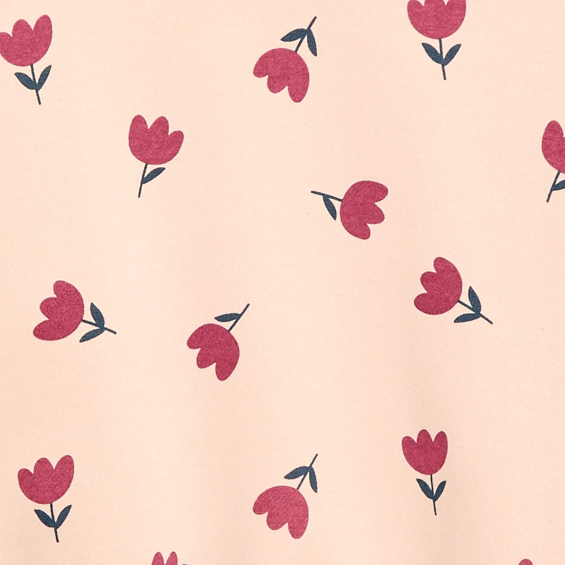 Long-sleeved sweatshirt with print PINK