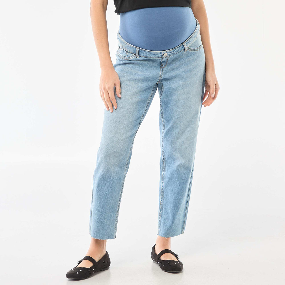 Xhinse shtatzanie Mom Fit BLU