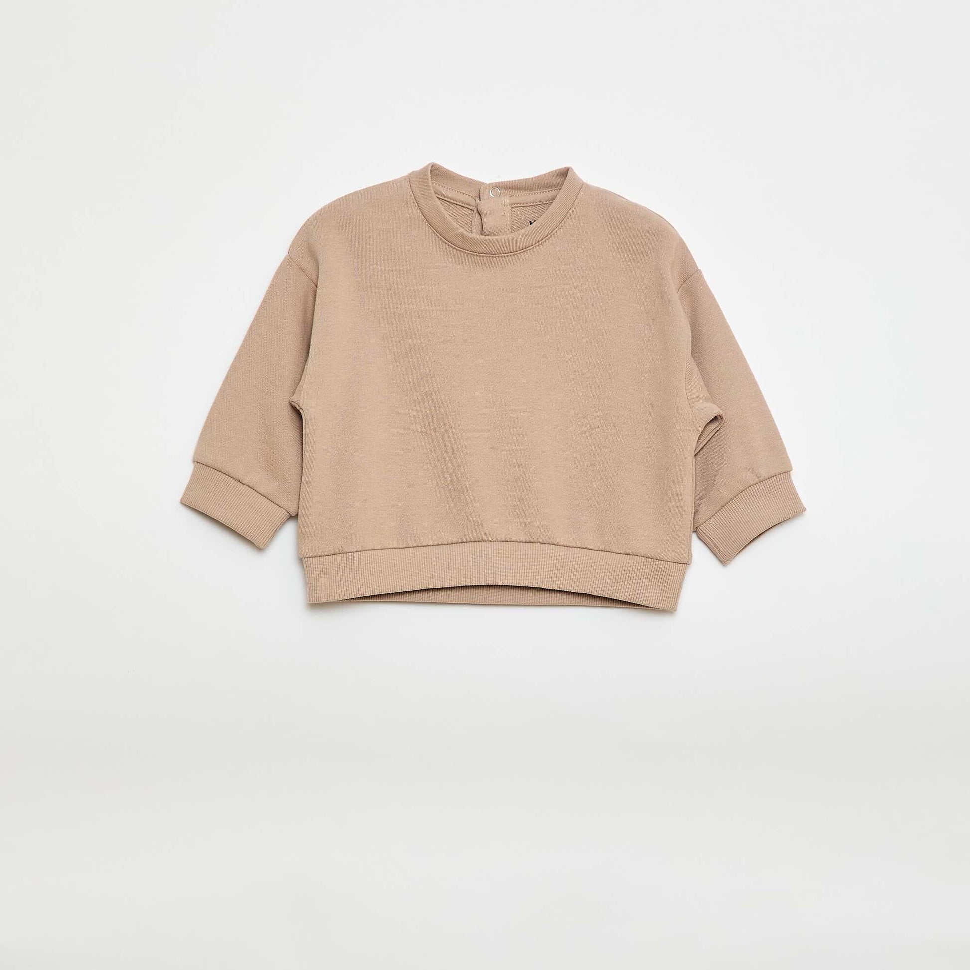 2-Pack French Terry Sweatshirts BEIGE