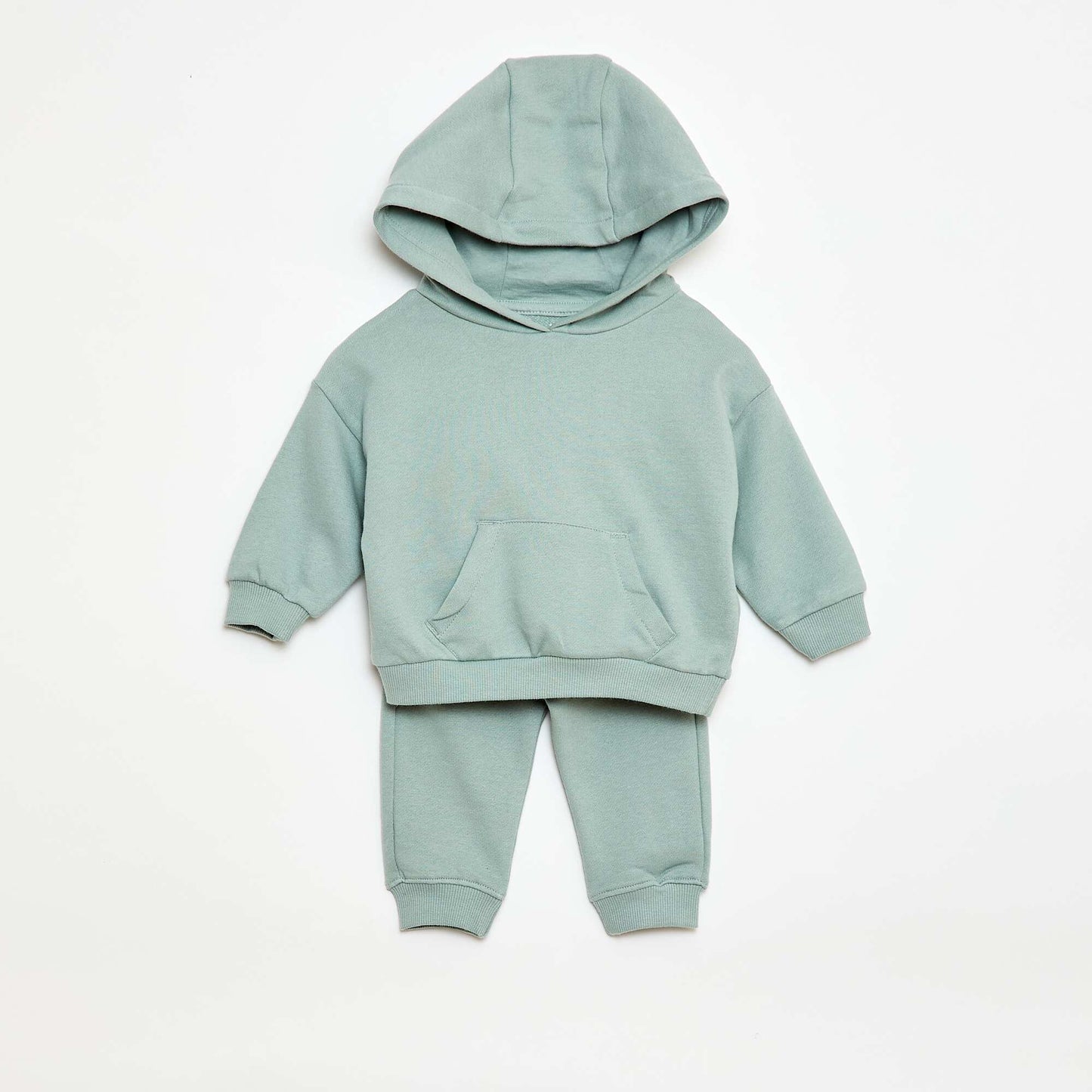 Monochrome Hoodie and Joggers Set - 2 Piece BLUE