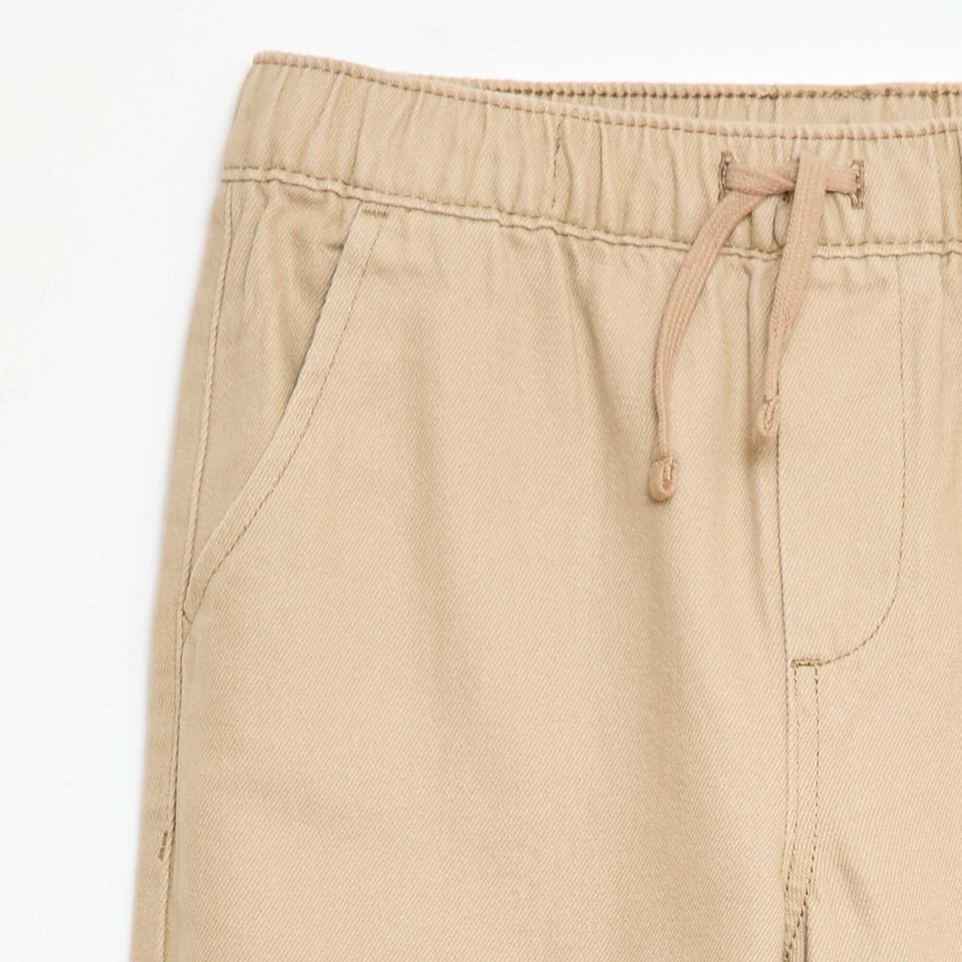 Jogger-style Trousers BEIGE