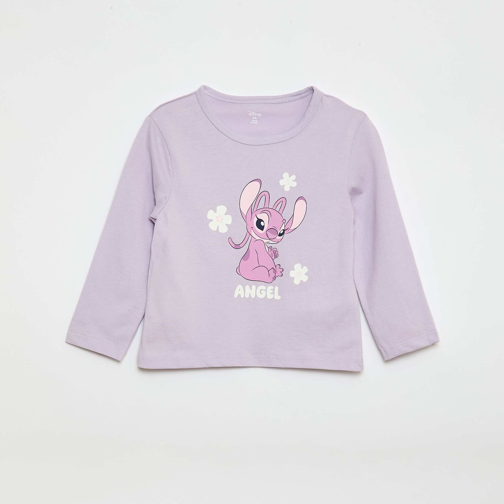 Disney 'Stitch' Long Pajama Set - 2 pieces PURPLE
