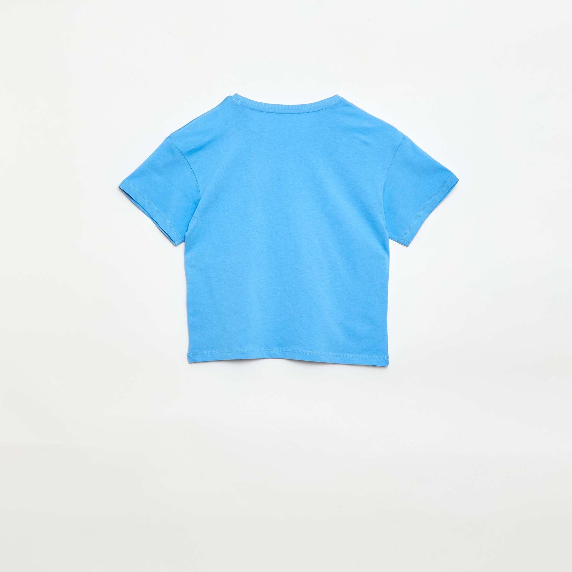 Fantasy Print T-Shirt BLUE
