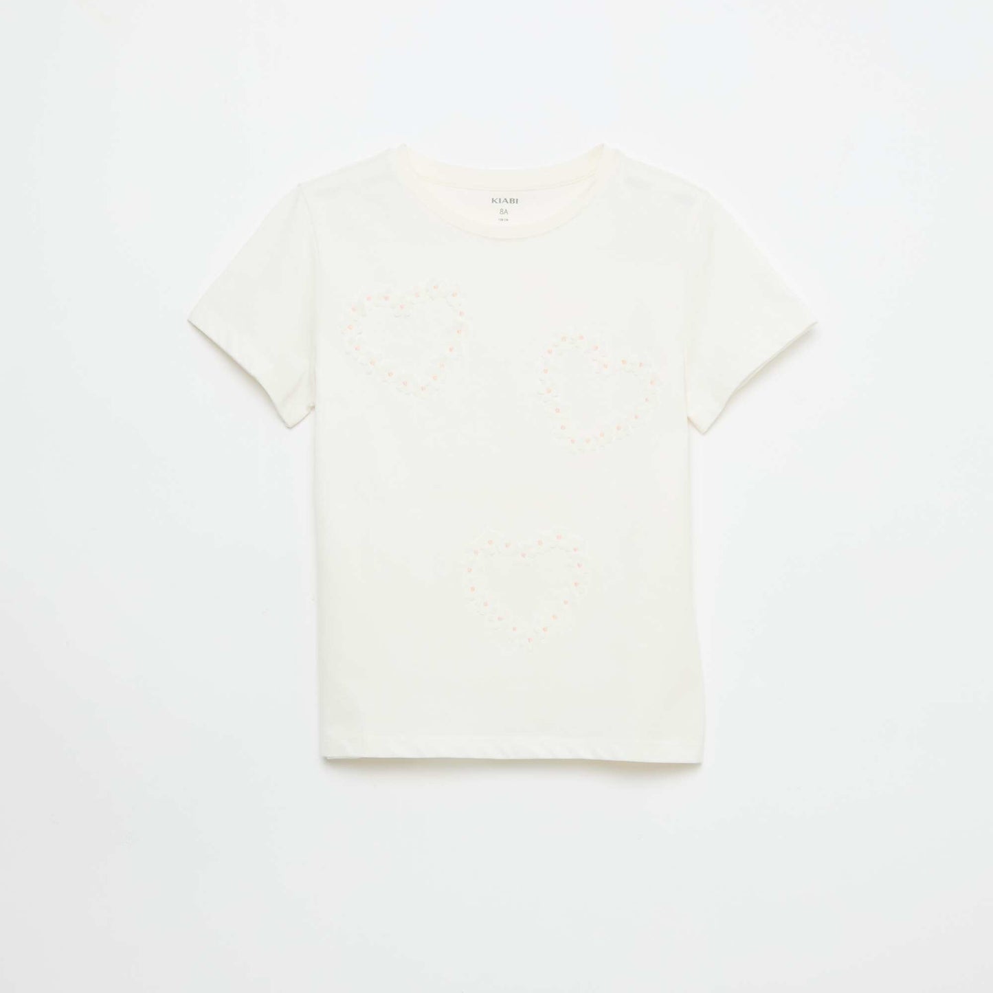Bluzë pambuku me mëngë të shkurtra 
