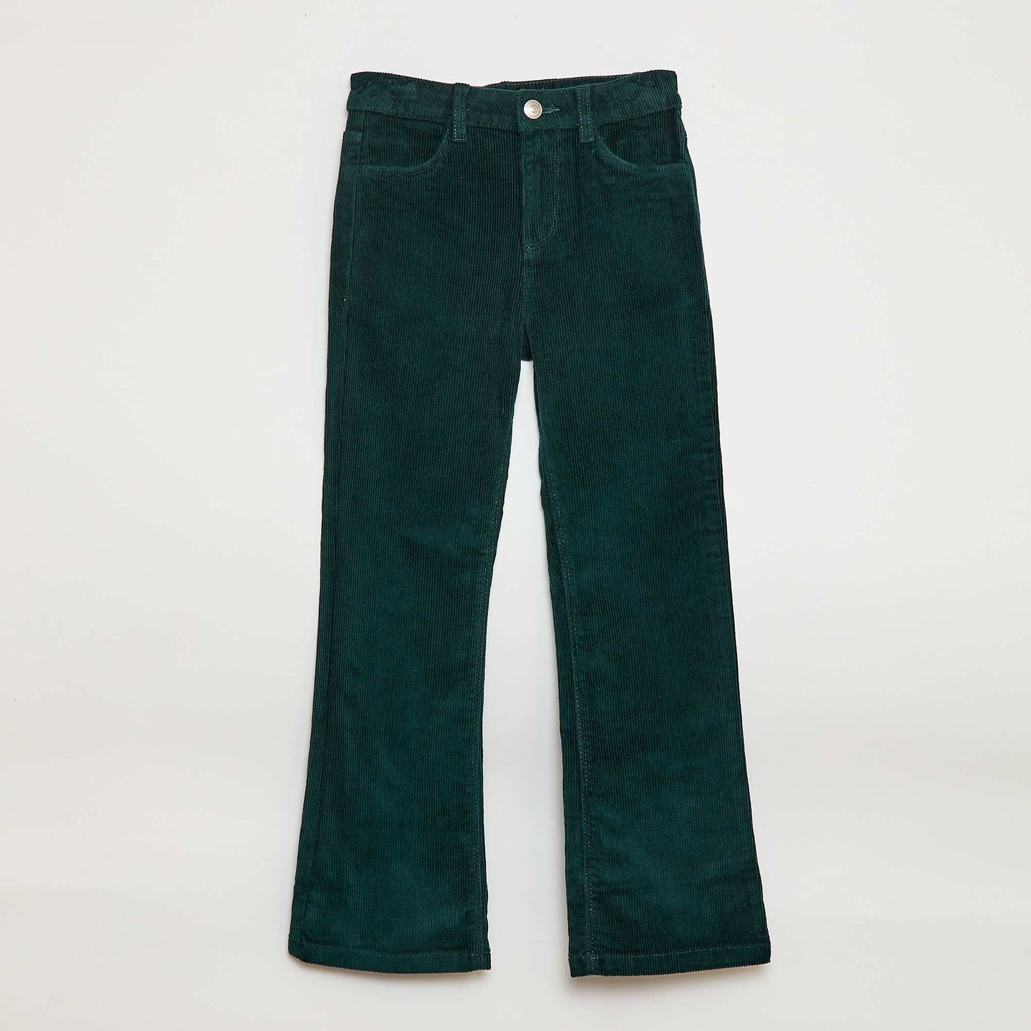 Flare Velvet Trousers GREEN