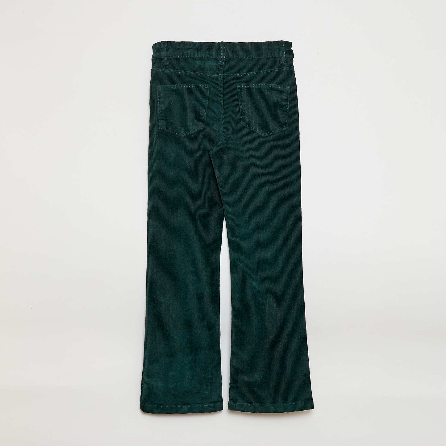 Flare Velvet Trousers GREEN