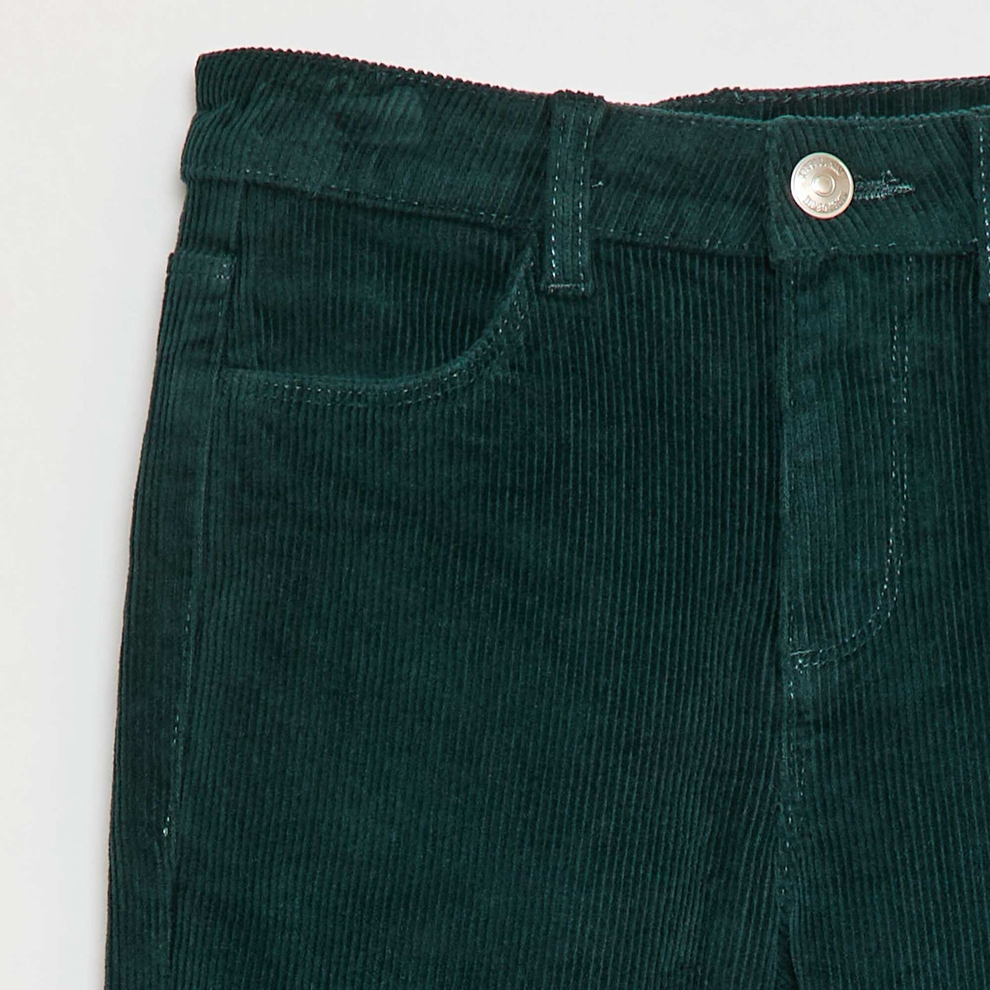 Flare Velvet Trousers GREEN