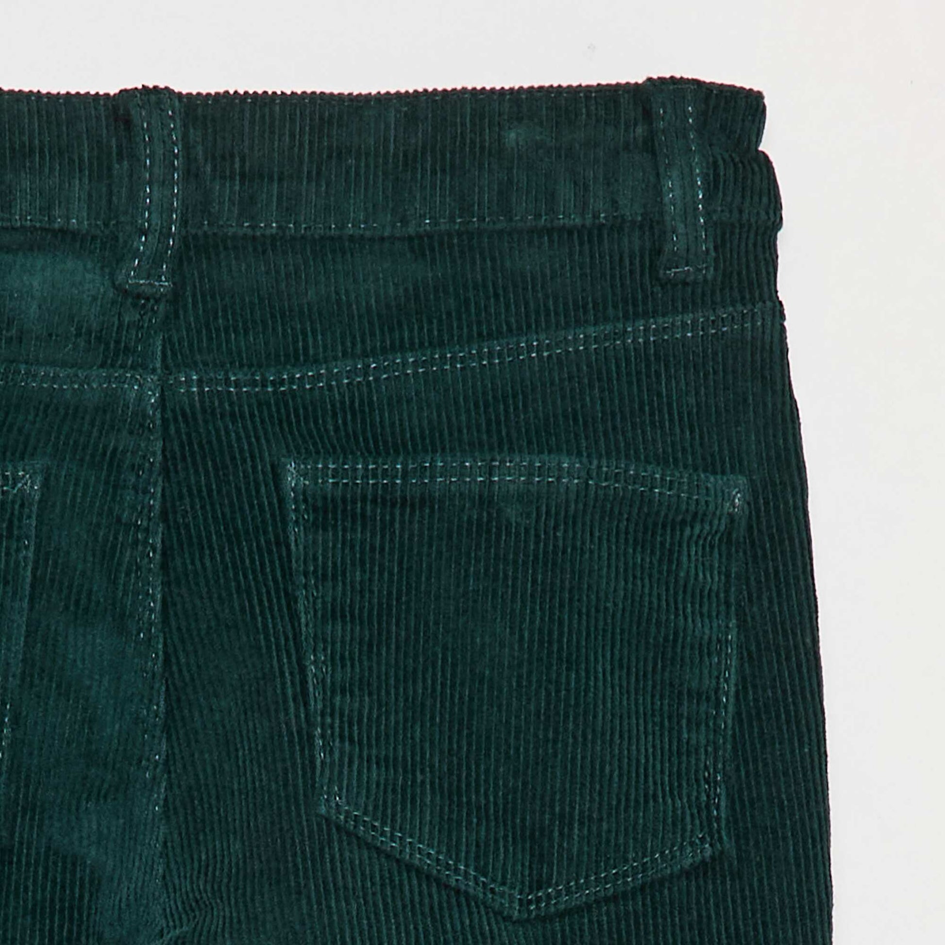 Flare Velvet Trousers GREEN