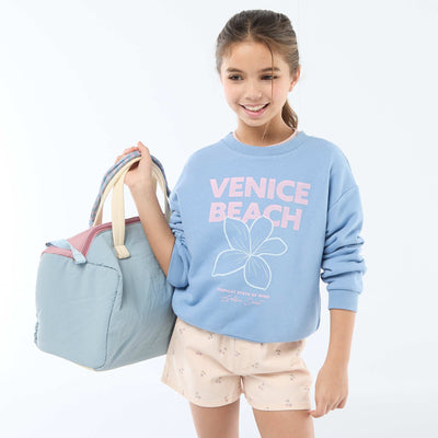 Lightweight Fleece Sweatshirt BLUE