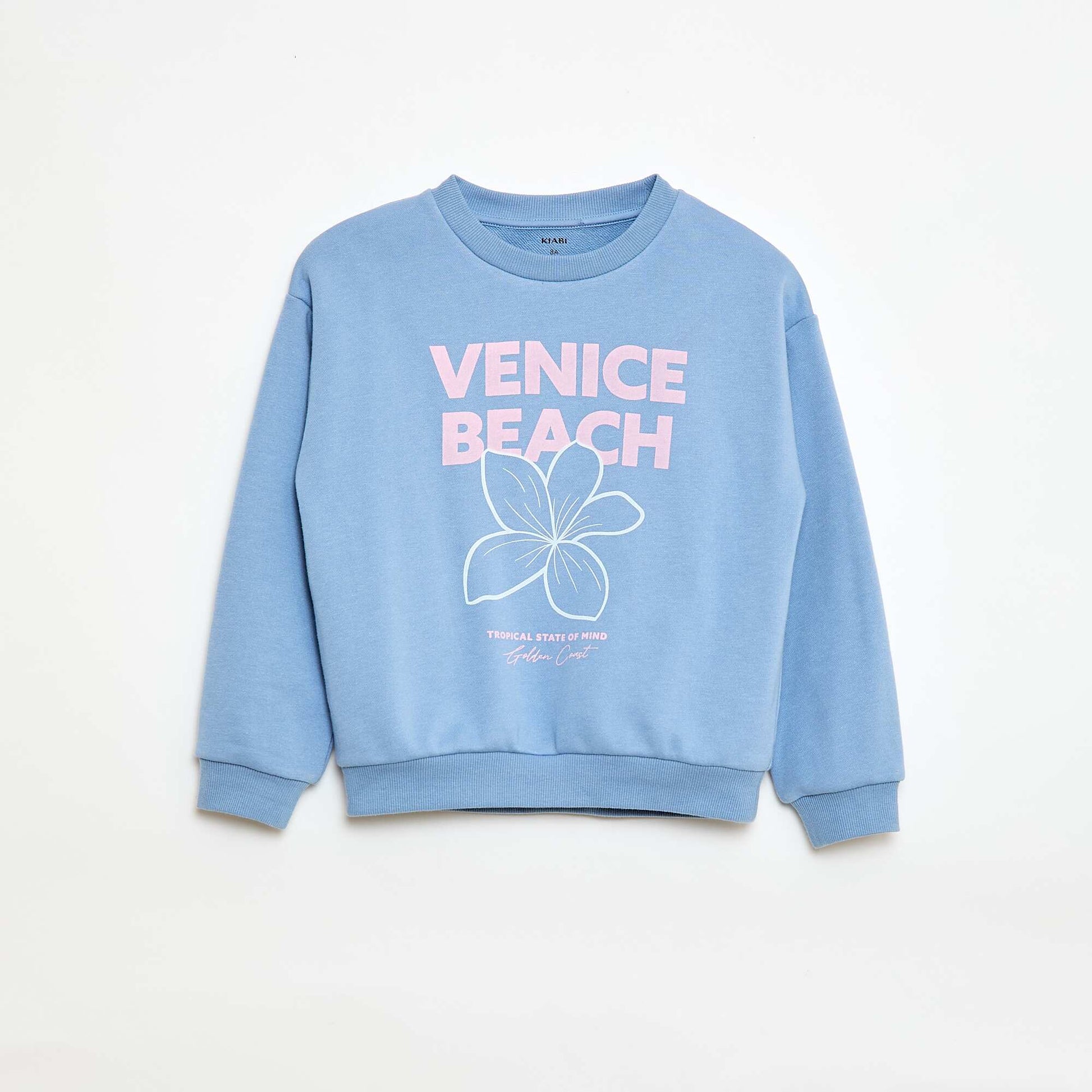 Lightweight Fleece Sweatshirt BLUE