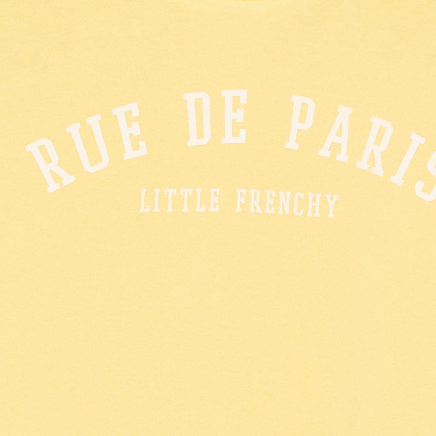 Lightweight Fleece Sweatshirt YELLOW