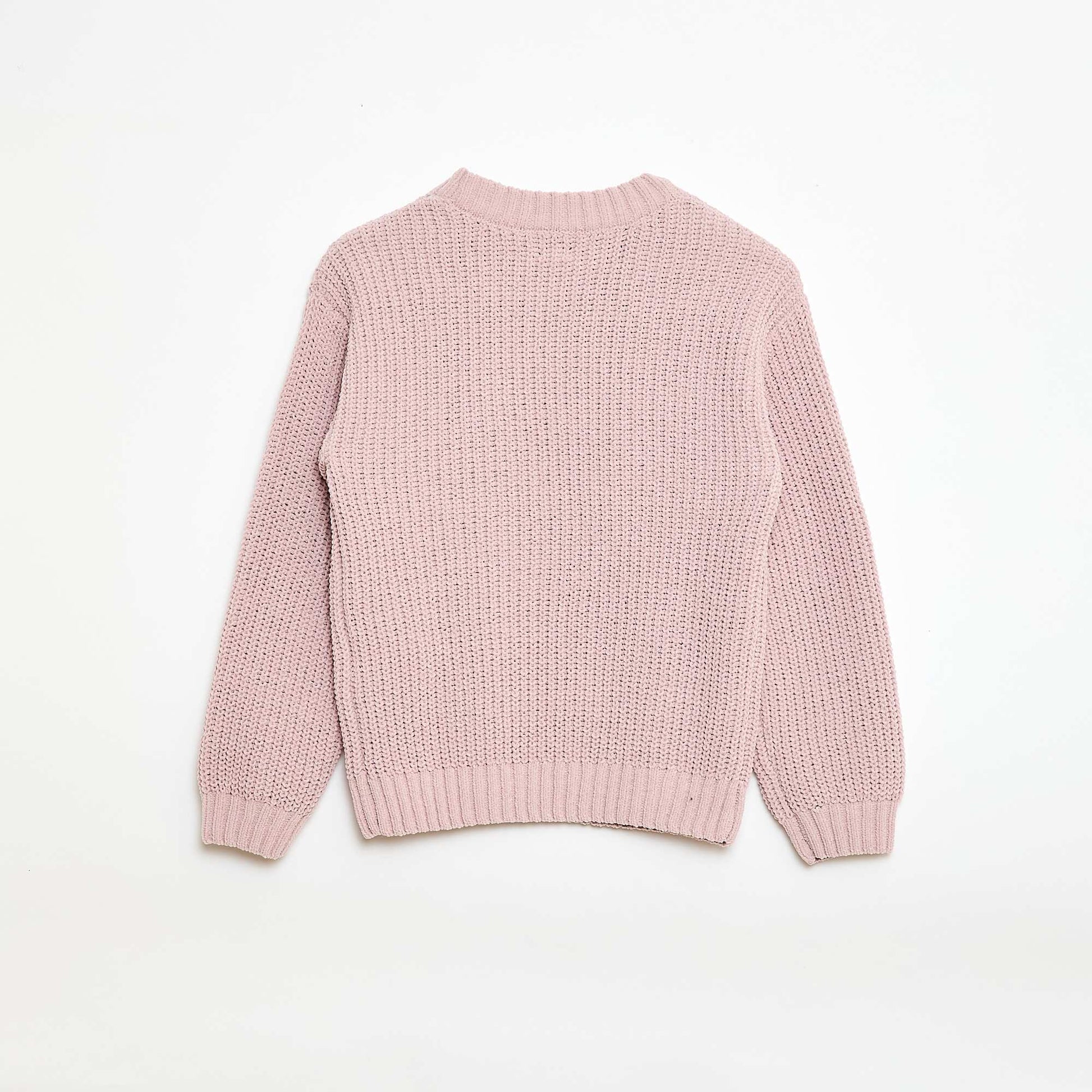 Chenille Knit Sweater PURPLE