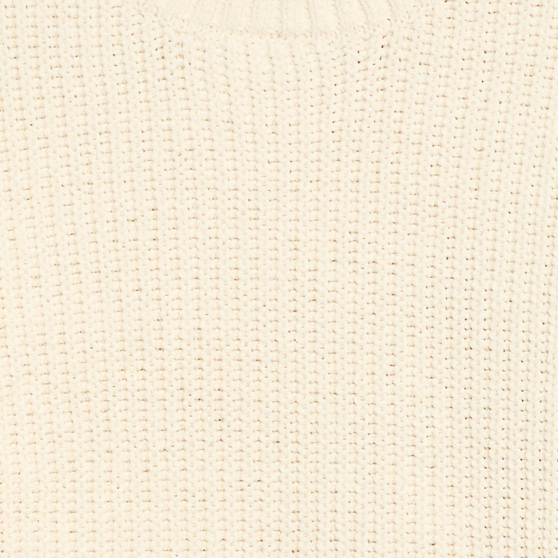 Chenille Knit Sweater WHITE