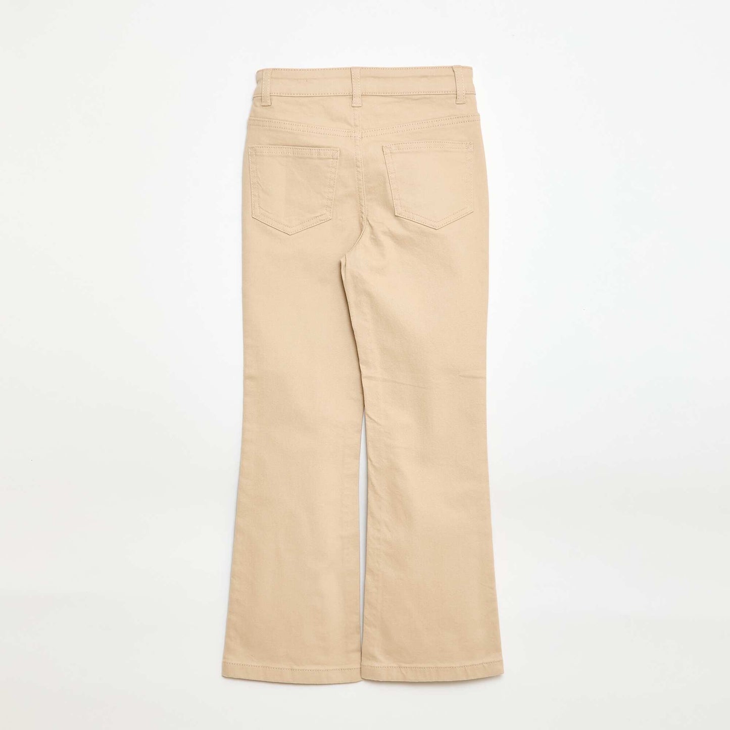 Classic flared jeans BEIGE