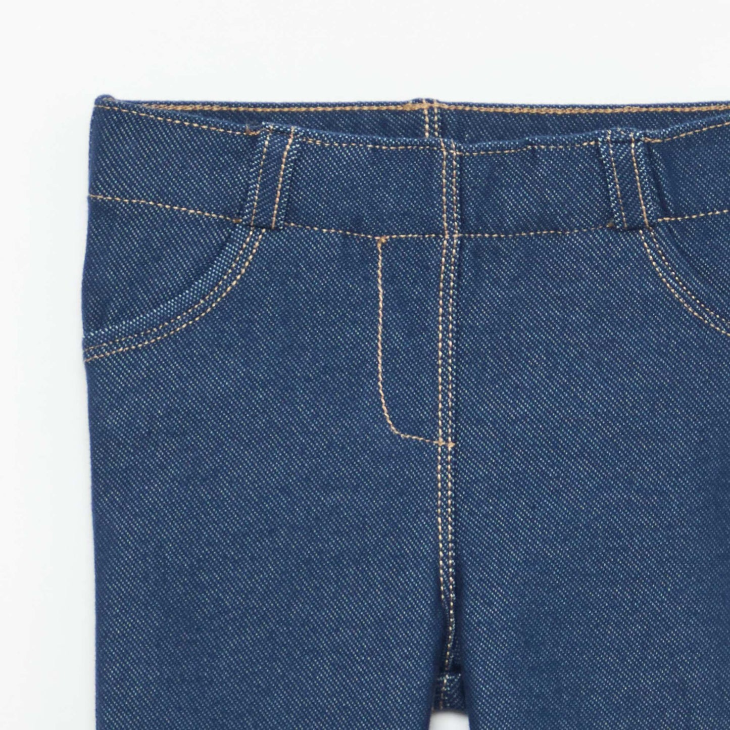 Slim Tregging Pants BLUE