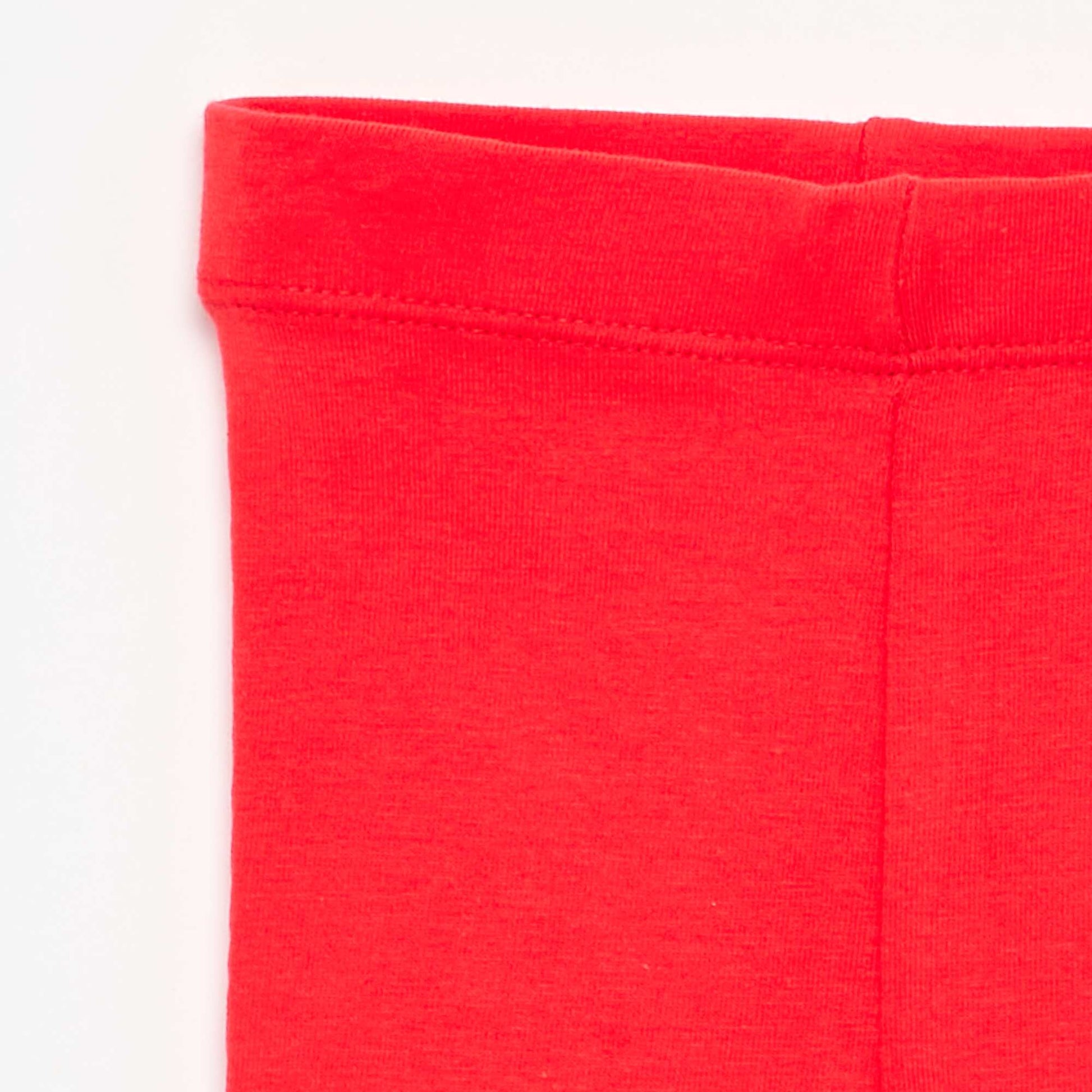 Plain Long Leggings RED