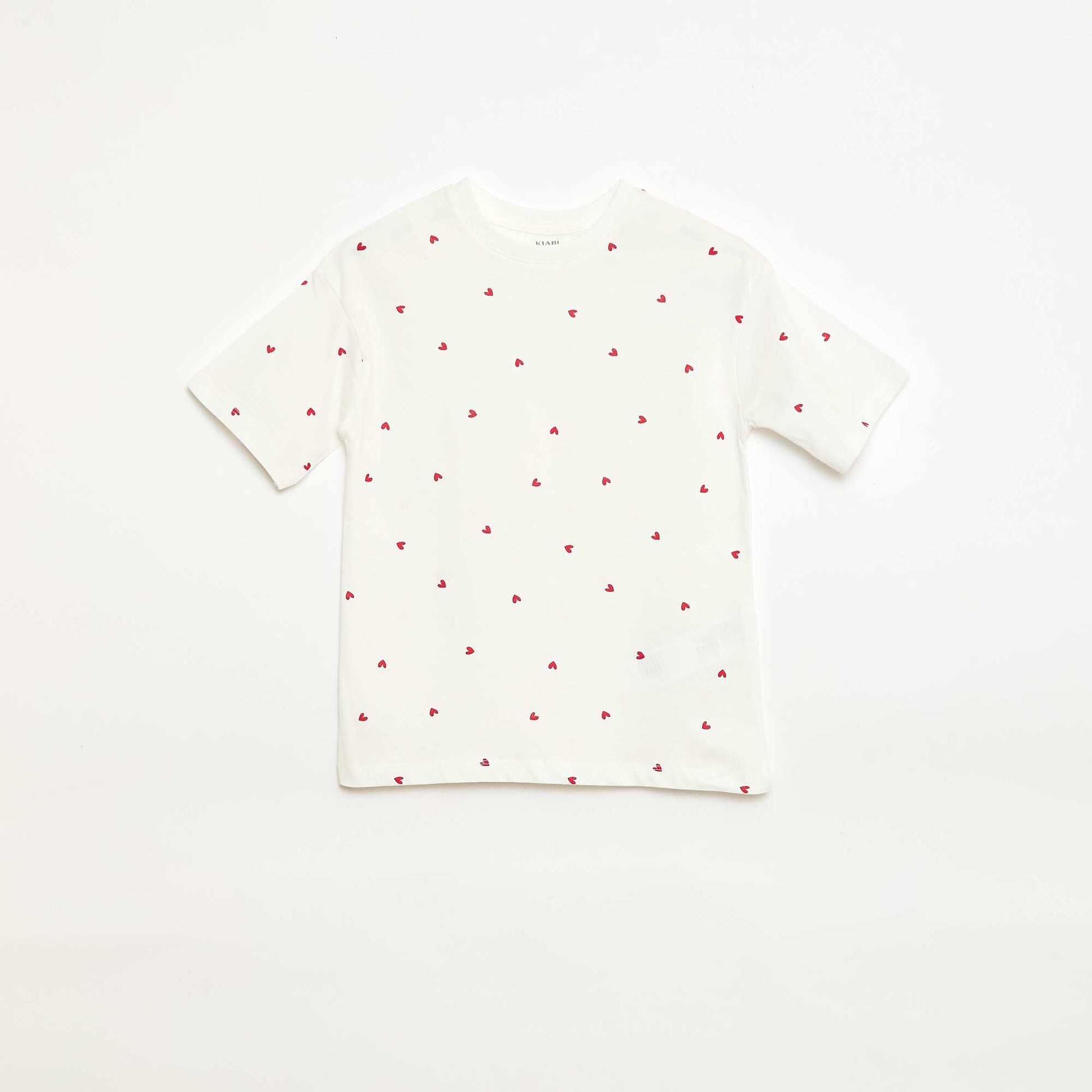 Short pajama set - 2 pieces WHITE