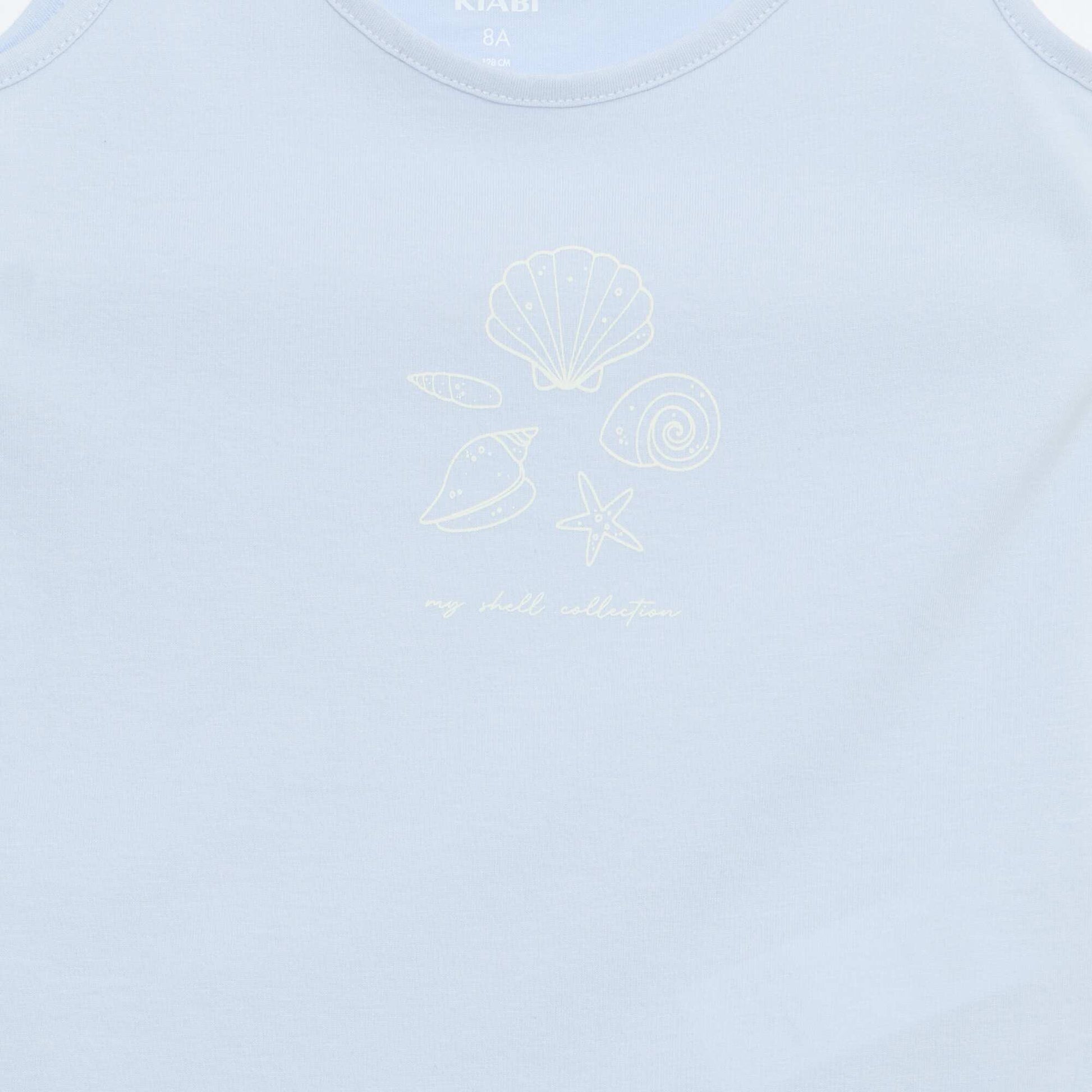 2-Piece Short Pyjama Set: Tank Top & Shorts BLUE