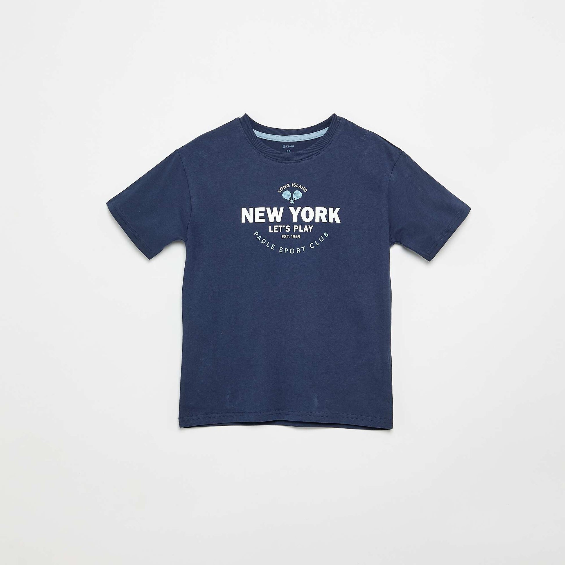 Short pajama set t-shirt + shorts - 2 pieces BLUE