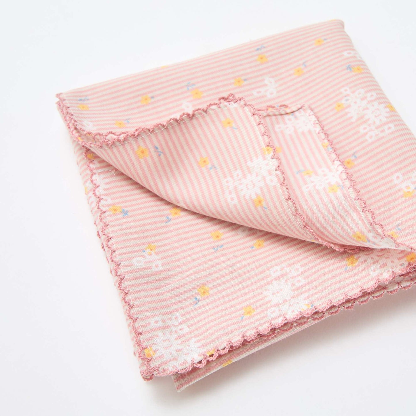 Printed Square Scarf PINK