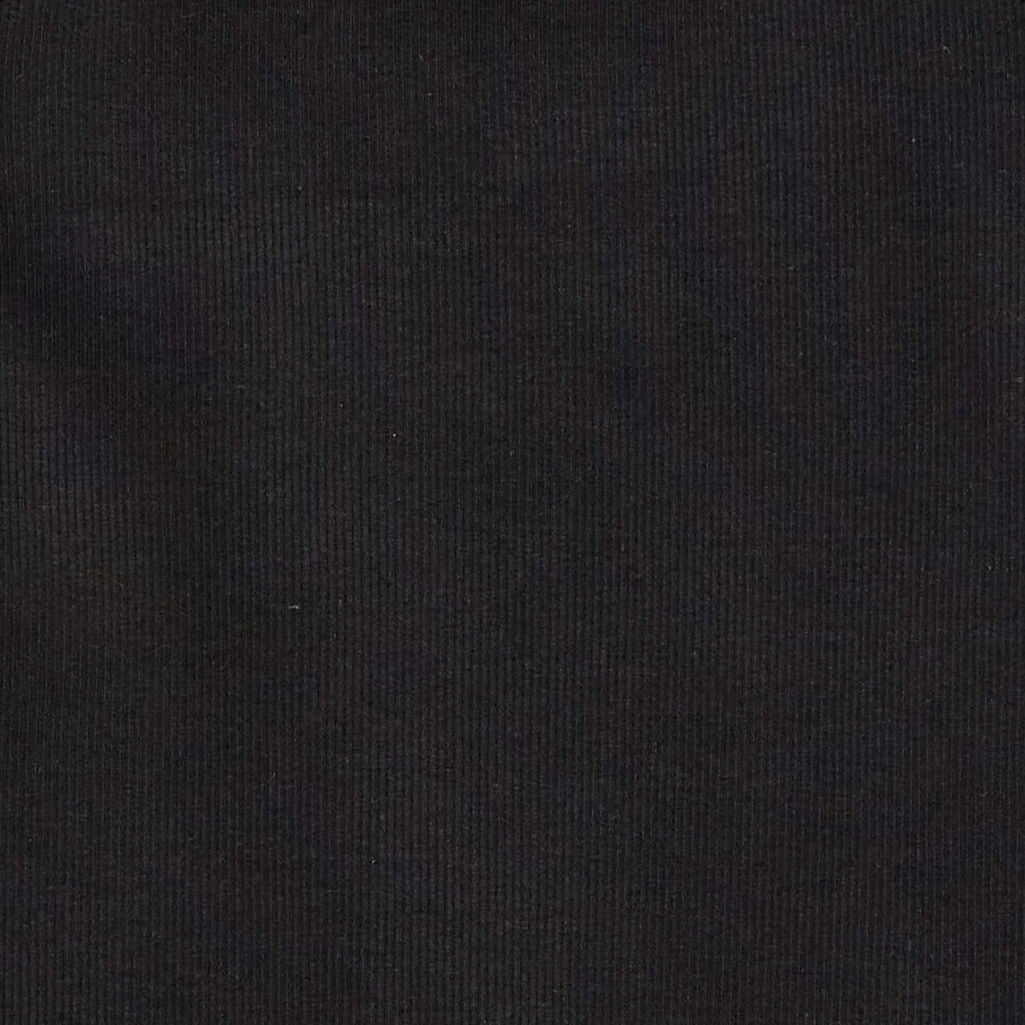 Ribbed Tank Top with Round Neck BLACK